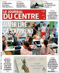 Portada de Le Journal du Centre (Francia)