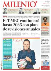 Portada de Milenio (M&eacute;xico)