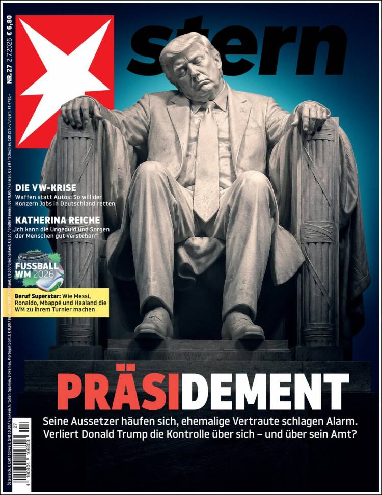 Portada de Stern (Alemania)