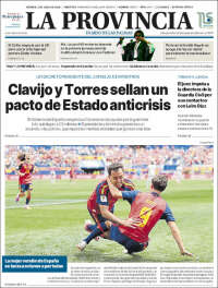 Portada de La Provincia (Espa&ntilde;a)