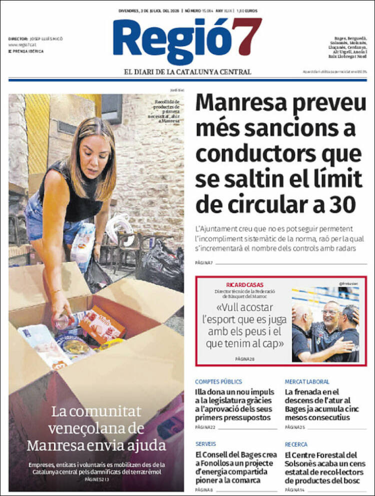 Portada de Regio7 (Espa&ntilde;a)