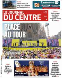 Portada de Le Journal du Centre (Francia)