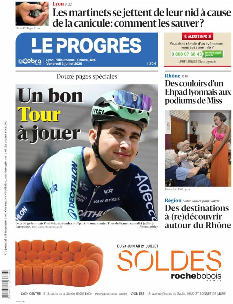 Portada de Progres de Fecamp (France)