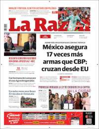 Portada de La Razón (M&eacute;xico)