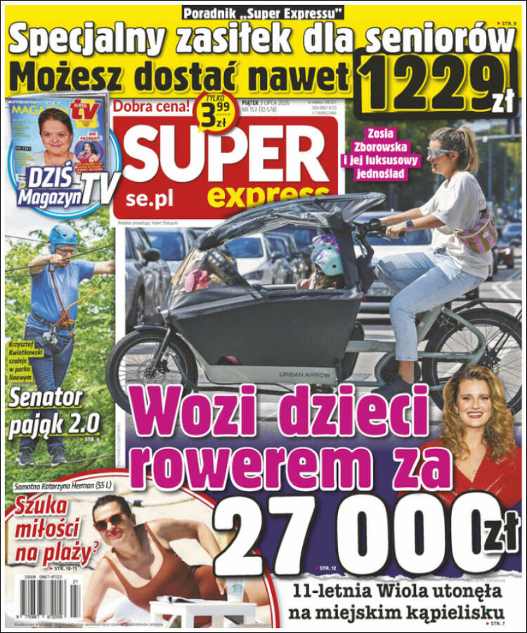Portada de Super Express (Polonia)