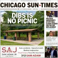 Portada de Chicago Sun-Times (USA)