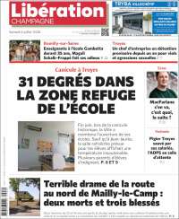 Portada de Libération Champagne (France)