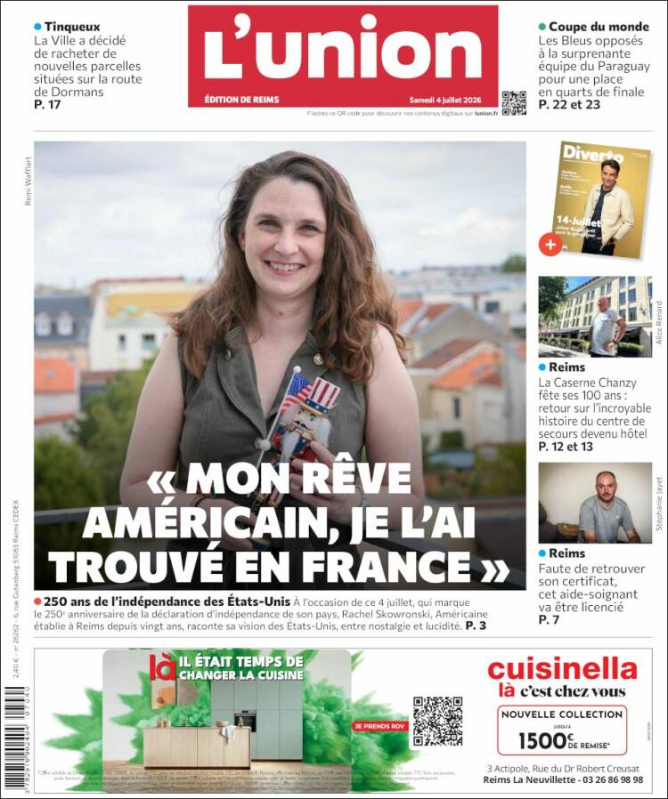 Portada de L'Union (France)