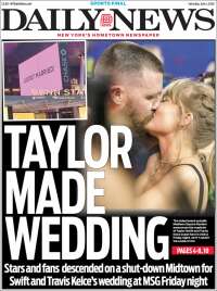 Portada de Daily News - New York (USA)