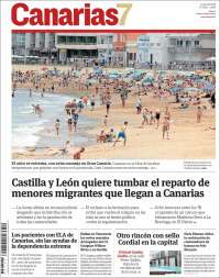 Portada de Canarias 7 (Espa&ntilde;a)