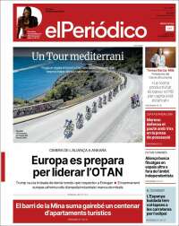 Portada de El Periódico de Catalunya (Espa&ntilde;a)