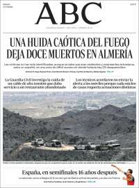 Portada de ABC (Espa&ntilde;a)