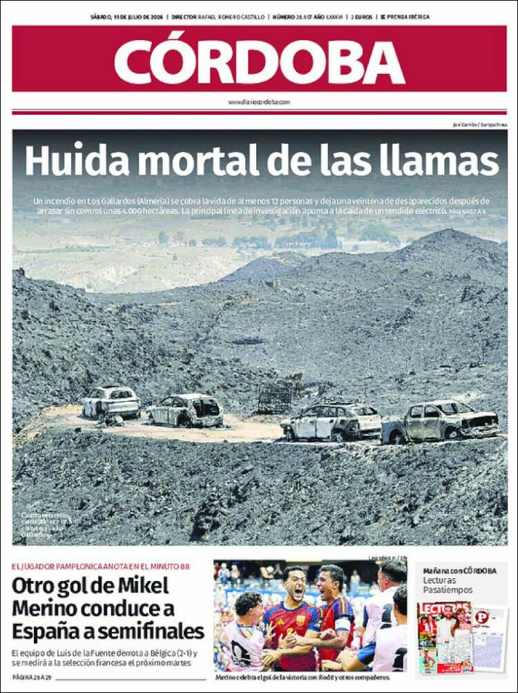 Portada de Diario de Córdoba (Espa&ntilde;a)