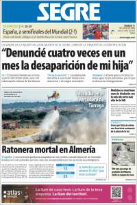 Portada de Segre  (Espa&ntilde;a)
