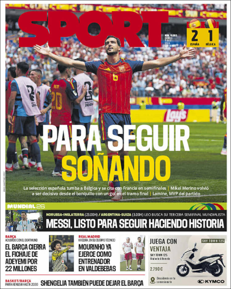 Portada de Sport (Espa&ntilde;a)