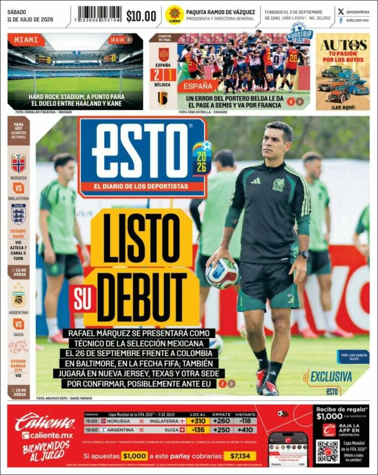 Portada de Esto (M&eacute;xico)