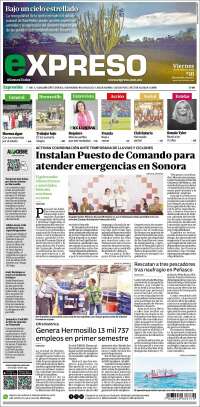 Portada de Expreso (Mexico)