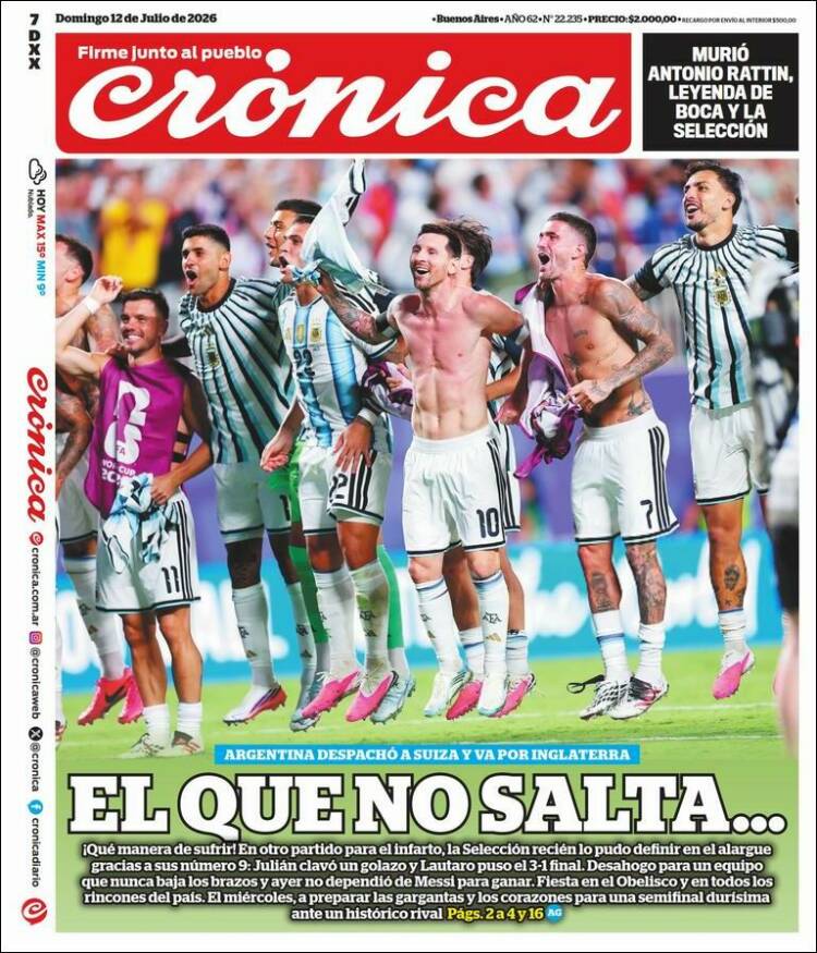 Portada de La Voz del Chaco (Argentina)