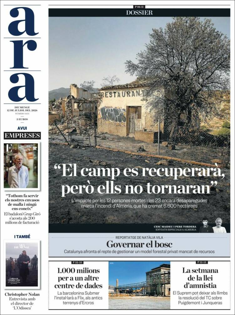 Portada de Ara (Espa&ntilde;a)