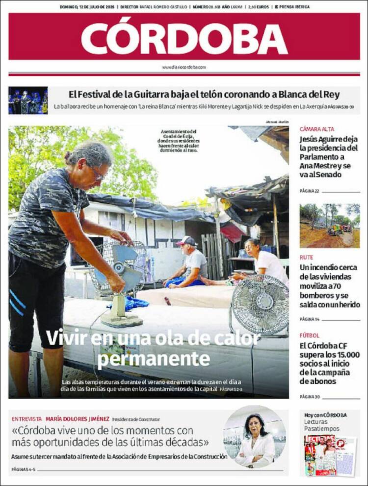 Portada de Diario de Córdoba (Espa&ntilde;a)