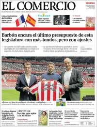 Portada de El Comercio - Gijón (Spain)