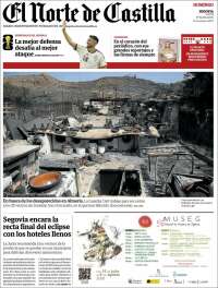 Portada de Norte de Castilla - Segovia (Espa&ntilde;a)