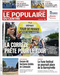 Portada de Le Populaire du Centre (Francia)