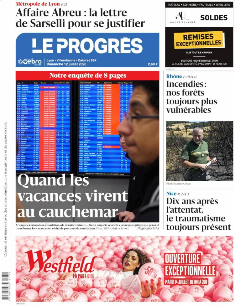 Portada de Progres de Fecamp (Francia)