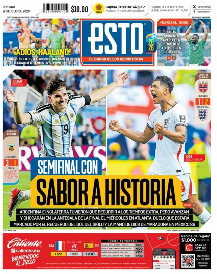 Portada de Esto (M&eacute;xico)