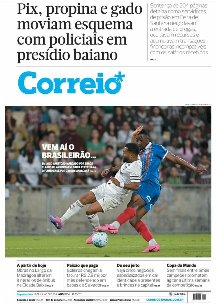 Portada de Correio* (Brasil)