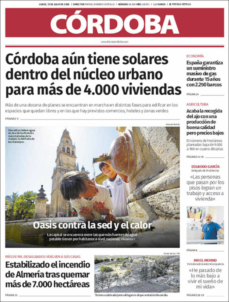 Portada de Diario de Córdoba (Espa&ntilde;a)