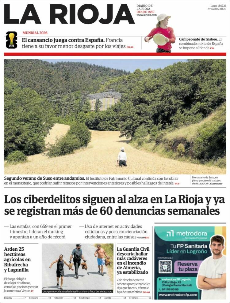 Portada de La Rioja (Espa&ntilde;a)