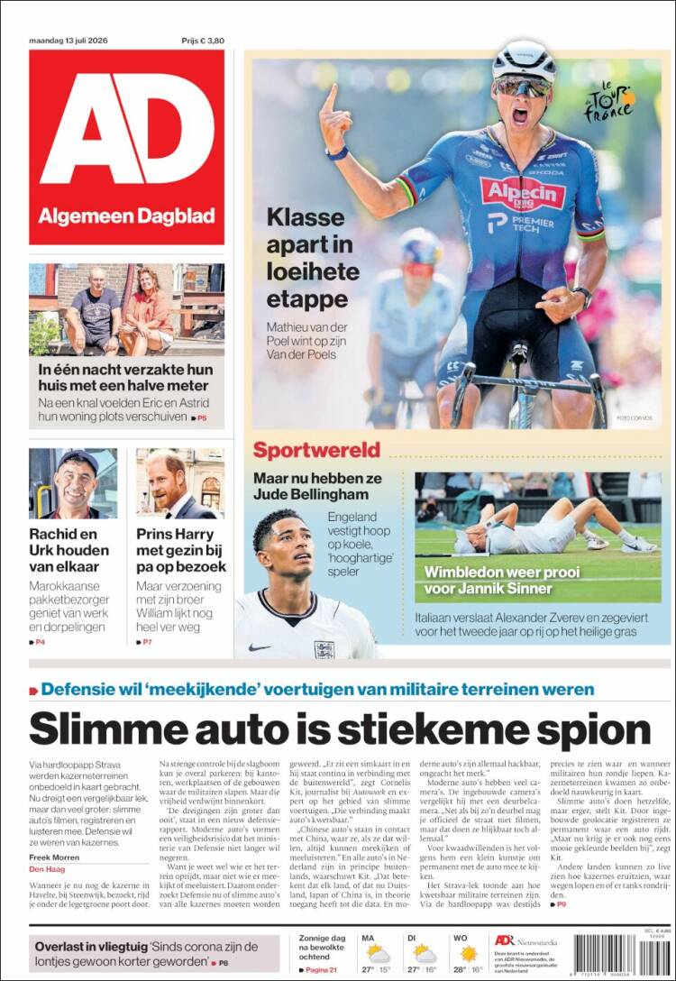 Portada de AD (Pa&iacute;ses Bajos)