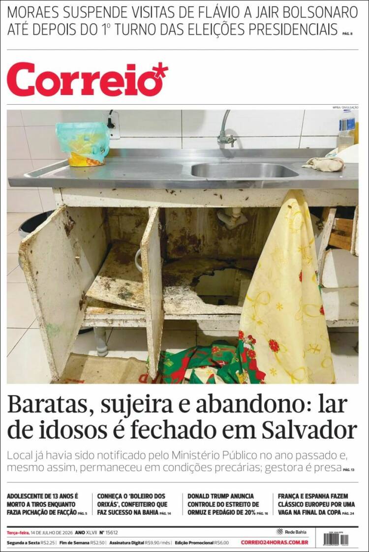Portada de Correio* (Brasil)