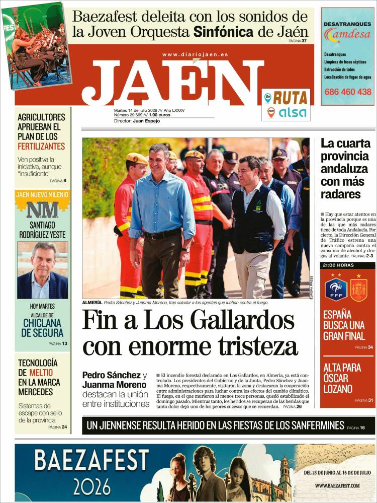 Portada de Diario Jaén (Espa&ntilde;a)