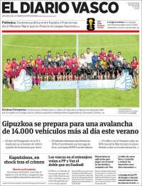 Portada de Diario Vasco (Espa&ntilde;a)
