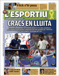 Portada de L'Esportiu (Espa&ntilde;a)
