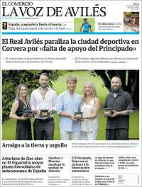Portada de El Comercio - Avilés (Espa&ntilde;a)