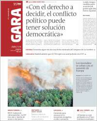 Portada de Gara (Espa&ntilde;a)