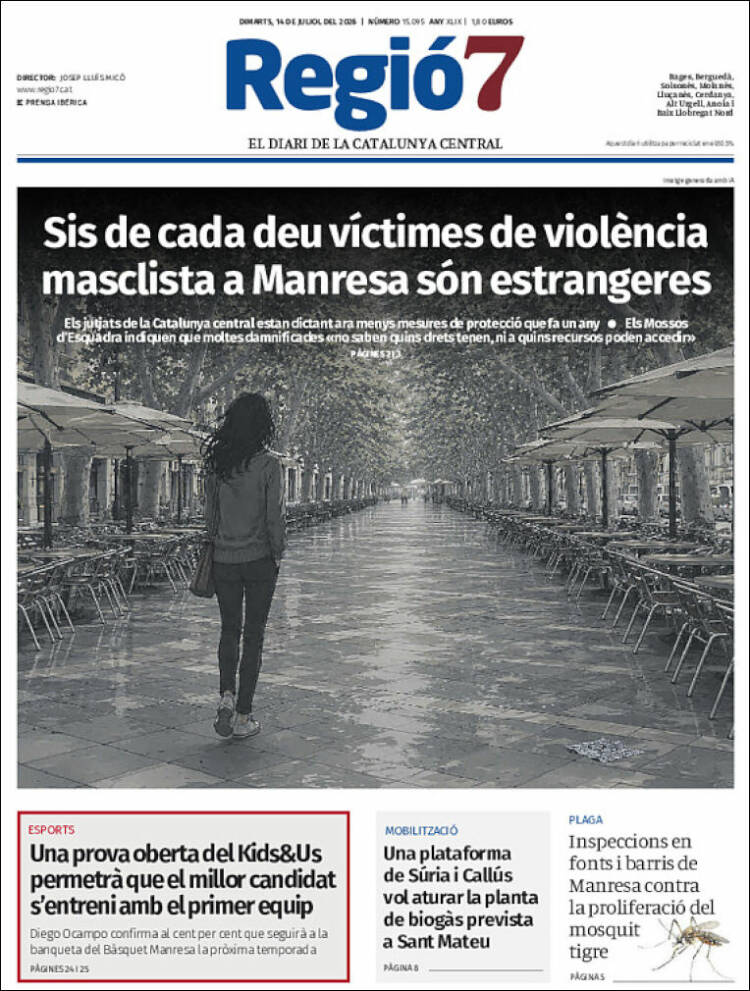 Portada de Regio7 (Espa&ntilde;a)