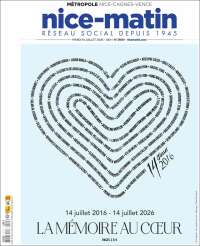 Portada de Nice-Matin (France)