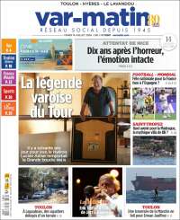 Portada de Var-Matin (France)