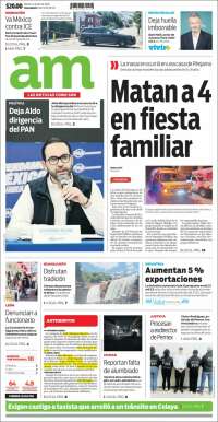 Portada de Al Día A.M. (M&eacute;xico)