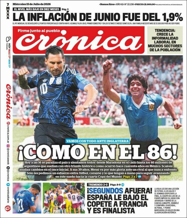 Portada de La Voz del Chaco (Argentina)