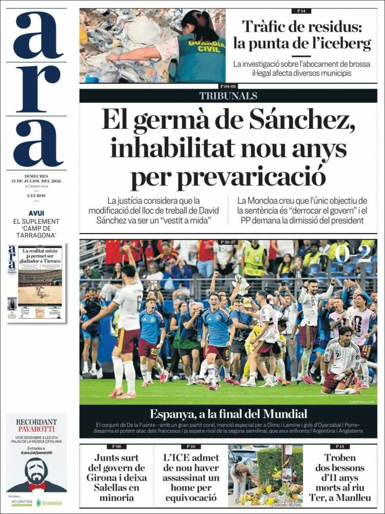 Portada de Ara (Espa&ntilde;a)