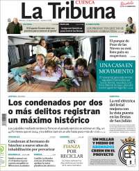 Portada de La Tribuna de Cuenca (Espa&ntilde;a)