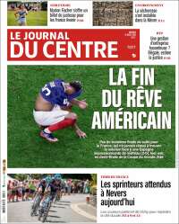 Portada de Le Journal du Centre (Francia)
