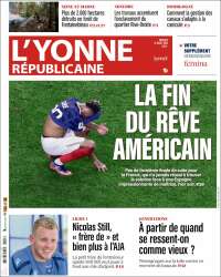 Portada de L'Yonne-Républicaine (Francia)
