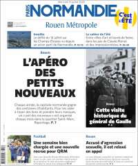 Portada de Paris Normandie (Francia)