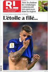 Portada de Le Republicain Lorrain (Francia)